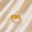 Molten Wave Ring WearZing - Crystal Jewelry Store in India