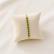 Green Clover Chain Bracelet WearZing - Crystal Jewelry Store in India