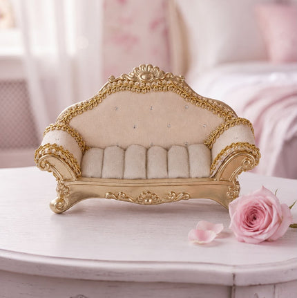 Cream Sofa Designer Jewelry Display