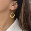 Antique Spark Loop Earrings