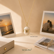 Openable Pendant Locket - Butterfly WearZing - Crystal Jewelry Store in India