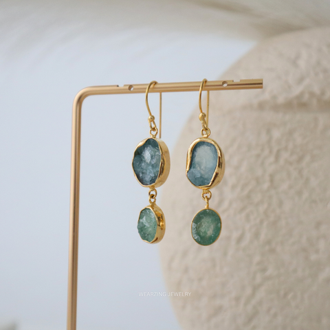 Aqua Aventurine Loops