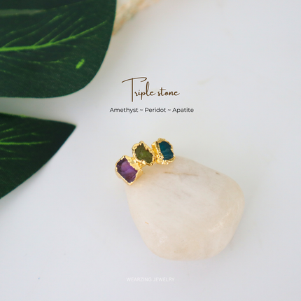 Triple Gem Ring
