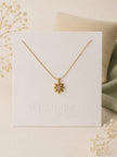 Sunburst Floral Pendant WearZing - Crystal Jewelry Store in India