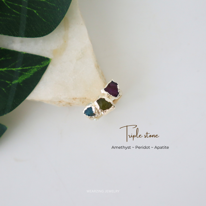 Triple Gem Ring
