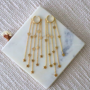 Celeste Drip Ear Cuff