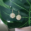 Sun Flower Drop Earrings