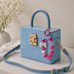 Beaded Bow Bag Charm – Hot Pink WearZing - Crystal Jewelry Store in India