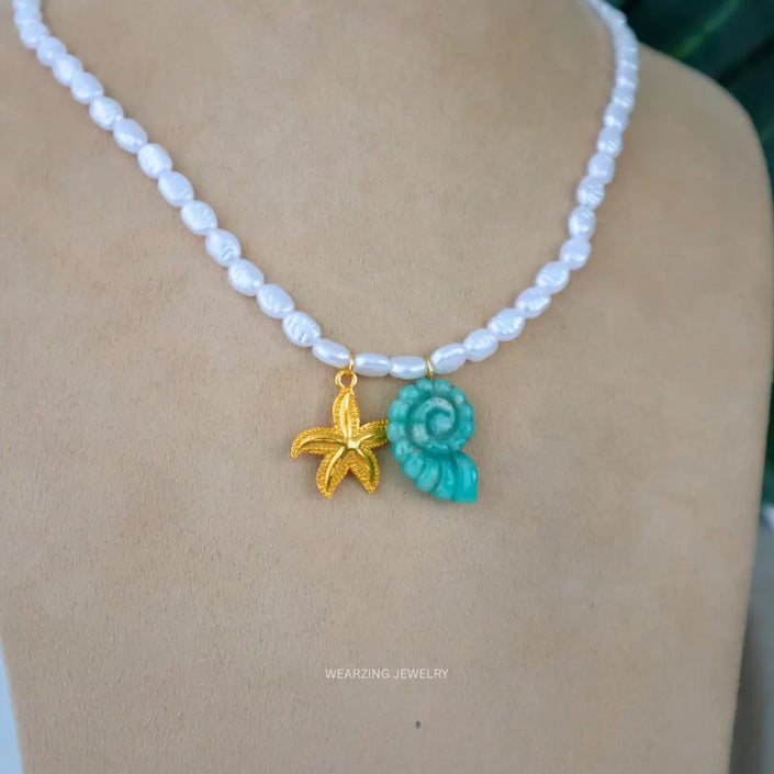 Sea You at Coast Pendant WearZing - Crystal Jewelry Store in India