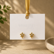 Glossy Flower Mini Hoops WearZing - Crystal Jewelry Store in India