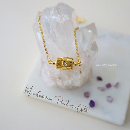 Manifestation Crystal Pendant