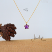 Amethyst Mini Star Pendant