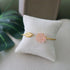 Pink Rose Leaf Bracelet WearZing - Crystal Jewelry Store in India