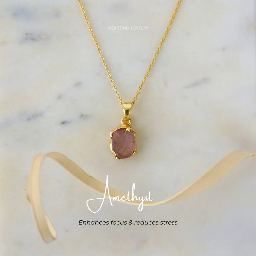 Raw Radiance Pendant WearZing - Crystal Jewelry Store in India