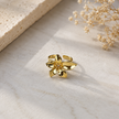 Golden Lily Ring WearZing - Crystal Jewelry Store in India