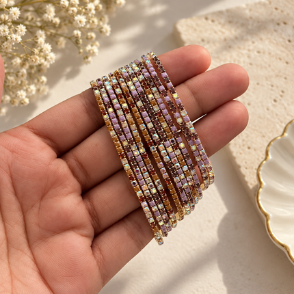 Rainbow Crystal Tennis Band WearZing - Crystal Jewelry Store in India