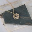Flower Craved Pendant (Limited Pcs) WearZing - Crystal Jewelry Store in India