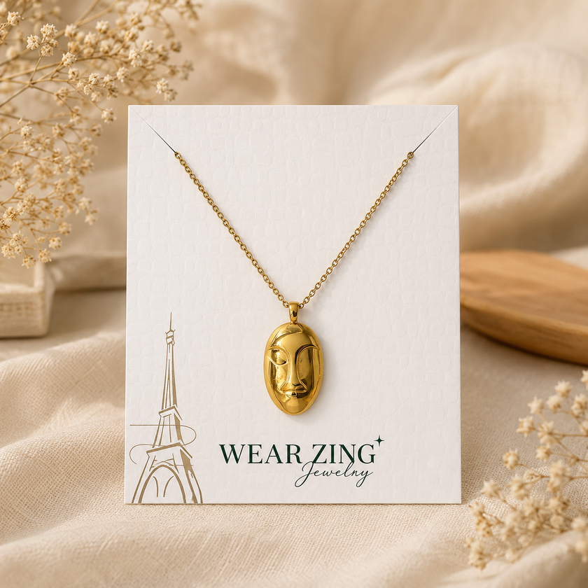 Modern Silhouette Pendant WearZing - Crystal Jewelry Store in India