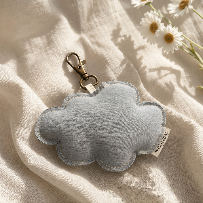 Puffy Cloud Bag Charm WearZing - Crystal Jewelry Store in India