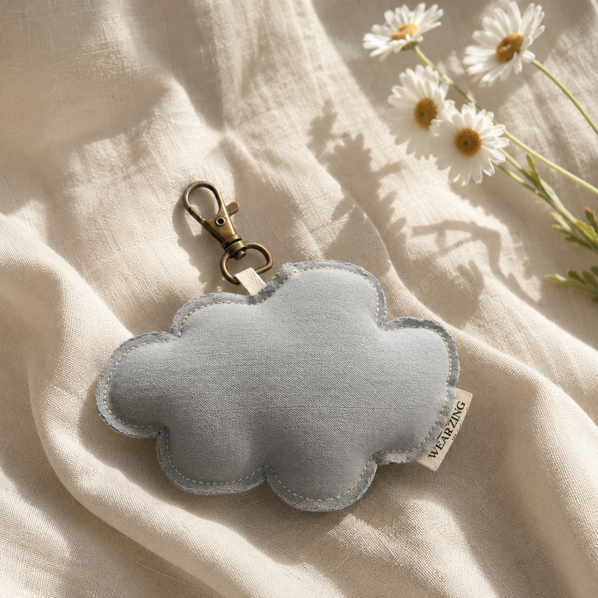Puffy Cloud Bag Charm WearZing - Crystal Jewelry Store in India