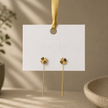 Lucky Clover Chain Threader Earrings WearZing - Crystal Jewelry Store in India