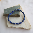 Lapis Lazuli Men's Bead Bracelet