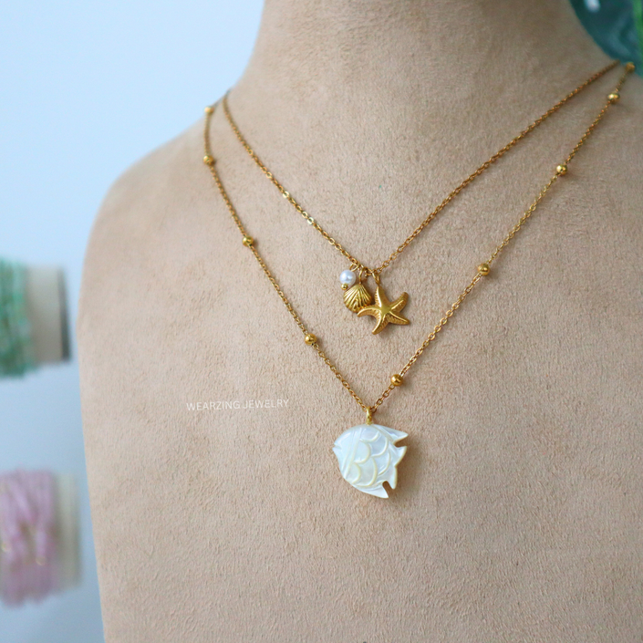 Ocean Breeze Neckpiece