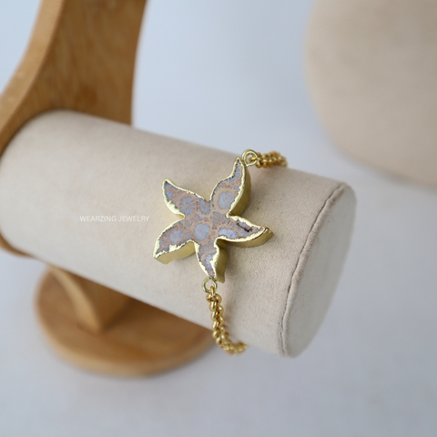 Starfish Chain Bracelet