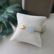 Blue Daisy Leaf Bracelet