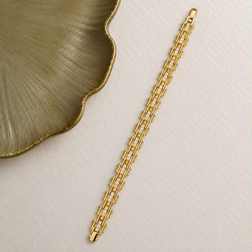 Track Link Bracelet WearZing - Crystal Jewelry Store in India