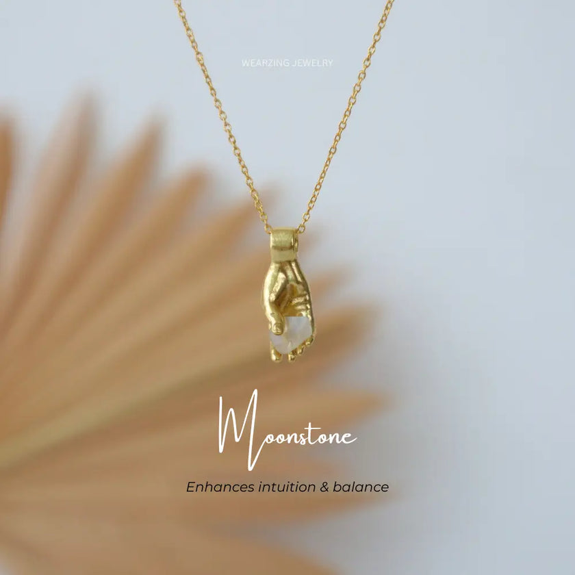 Hand of Light Pendant WearZing - Crystal Jewelry Store in India