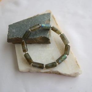Labradorite Men's Bead Bracelet WearZing - Crystal Jewelry Store in India