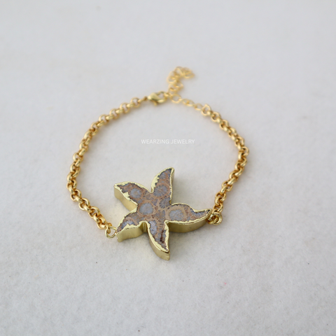 Starfish Chain Bracelet