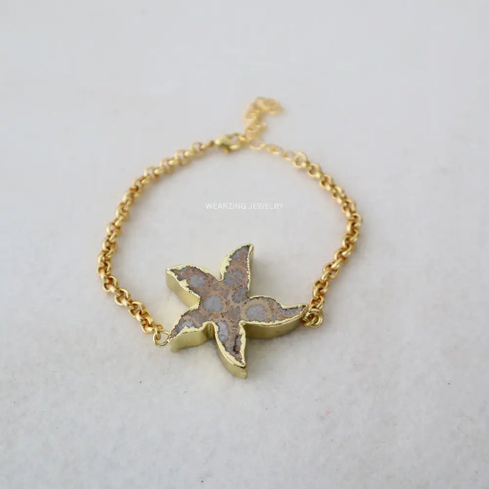 Starfish Chain Bracelet WearZing - Crystal Jewelry Store in India