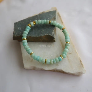 Amazonite Men's Bead Bracelet WearZing - Crystal Jewelry Store in India
