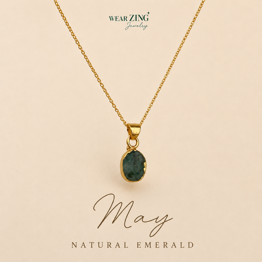 Birth Stone Pendant WearZing - Crystal Jewelry Store in India