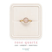 Round Crystal Ring WearZing - Crystal Jewelry Store in India