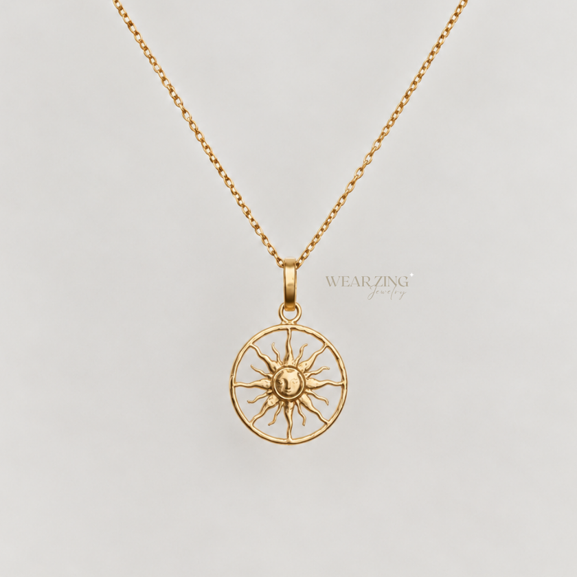 Sol Open Cutout Pendant WearZing - Crystal Jewelry Store in India