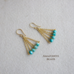 Amazonite Sway Earrings