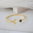Labradorite Moon Cuff