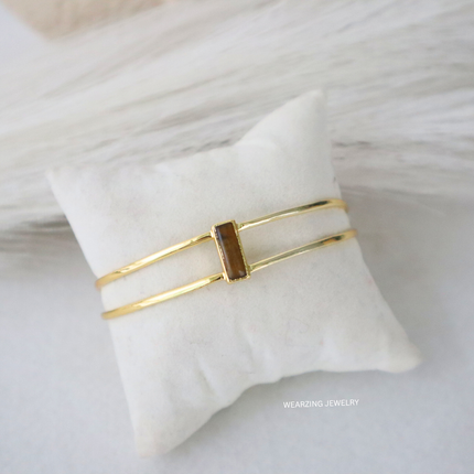Tiger's Eye Layer Cuff