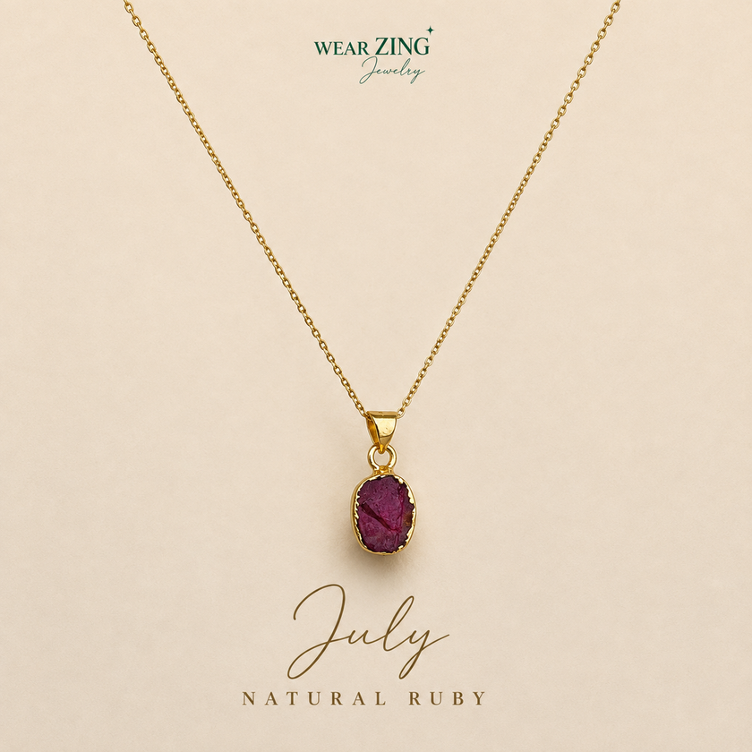 Birth Stone Pendant WearZing - Crystal Jewelry Store in India