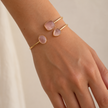 Rose Quartz Casa Bracelet WearZing - Crystal Jewelry Store in India