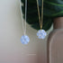 Blue Daisy Flower Pendant WearZing - Crystal Jewelry Store in India