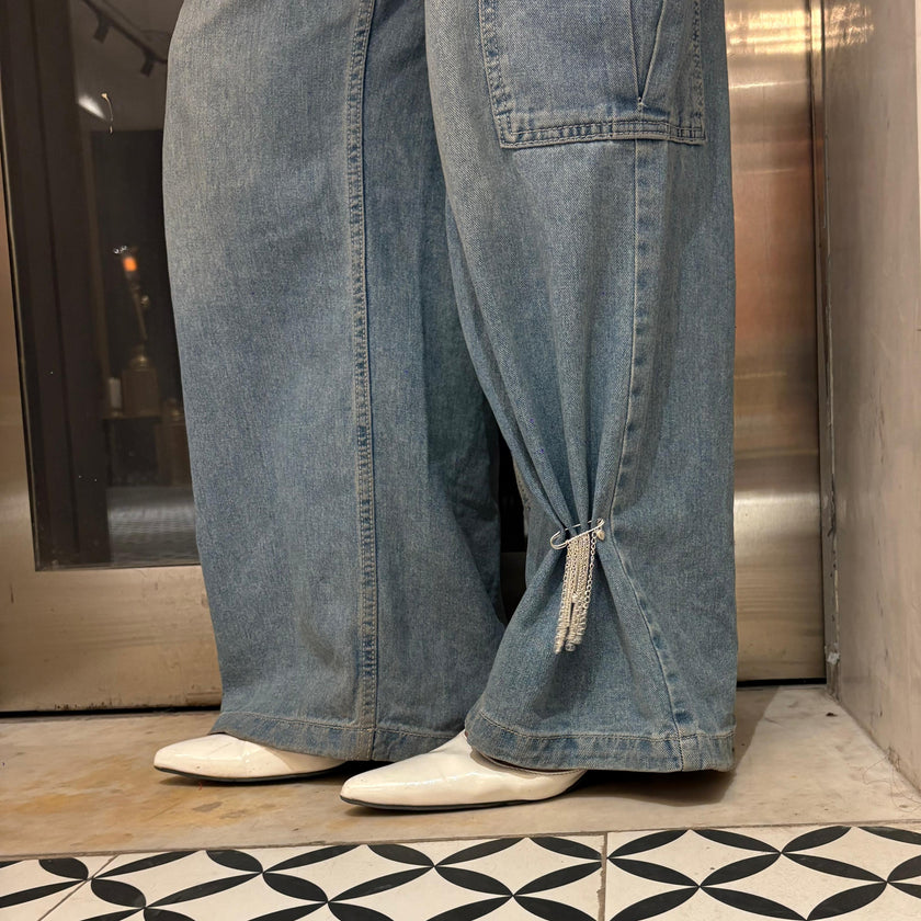 Luxe Tassel Chains Brooch