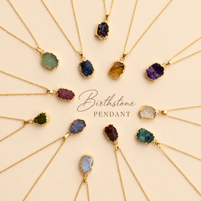 Birth Stone Pendant WearZing - Crystal Jewelry Store in India