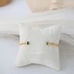 Green Oynx Twist Cuff