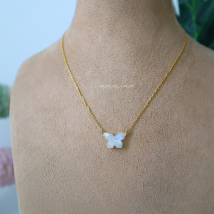 Moonstone Flutter Pendant