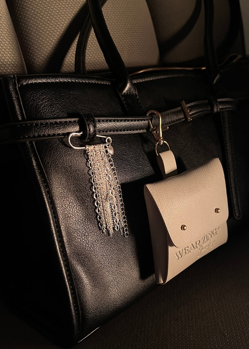 Luxe Tassel Chains Brooch