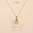 Birth Stone Pendant WearZing - Crystal Jewelry Store in India